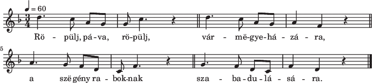 Kottapélda a könyvből